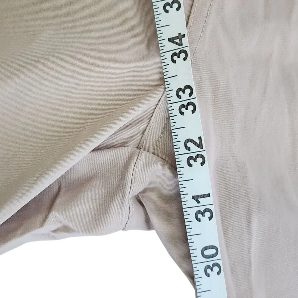 Johnnie-O Men's Pants 40x32 Prep-Formance Light Khaki Chinos Excellent Condition